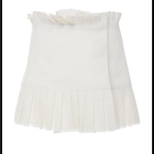 ALEXIS merit skirt ivory Sz Small new with tags